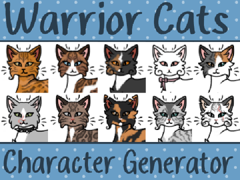 Warrior Cats Character Generator