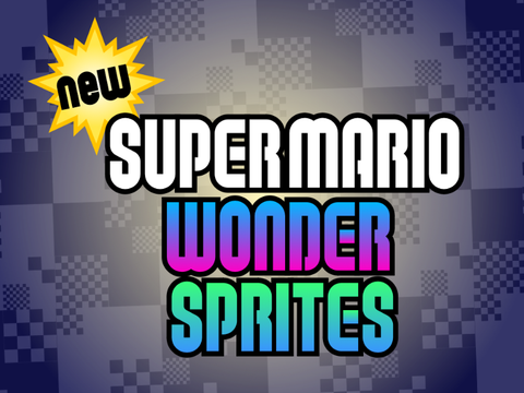 New Super Mario Wonder Sprites